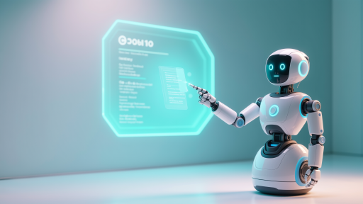 人工智能聊天机器人界面截图,现代化用户界面设计,对话框样式,科技感蓝色主题